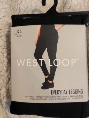 west loop Black Everyday Legging - Women's XL